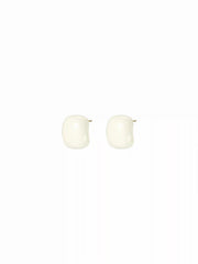 SQUARE RESIN STUD EARRINGS