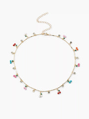 CHERRY PENDANT NECKLACE
