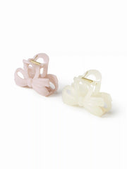2PCS BOWKNOT HAIR CLAWS
