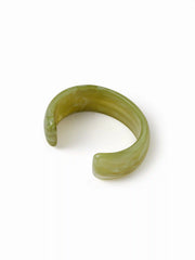 TEXTURED OPEN BANGLE BRACELET