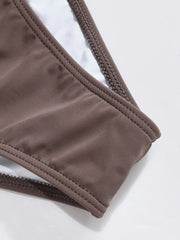 Ruched Cheeky Bikini Bottom