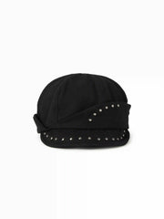 STUDDED BERET HAT