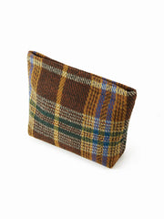 TARTAN MAKEUP BAG