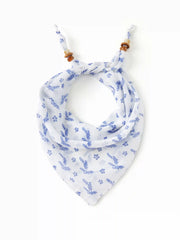LEAF & FLORAL SCARF