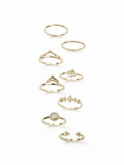 8PCS RING SET