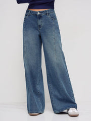 Cider Denim Low Rise Baggy Jeans