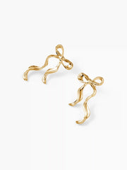 BOWKNOT STUD EARRINGS