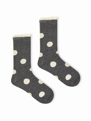 POLKA DOT CREW SOCKS