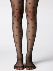 Bowknot Pattern Tights