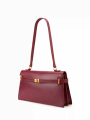 BELTED RECTANGLE SHOULDER BAG