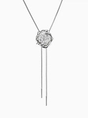 Vintage Flower Long Necklace