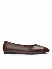 FAUX LEATHER & FAUX SUEDE FLATS