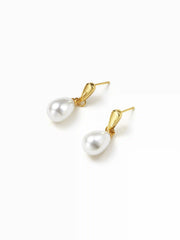 FAUX PEARL DROP EARRINGS