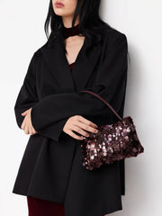 SEQUIN SHOULDER BAG