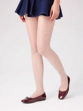 TWO-TONE HEART TIGHTS