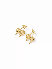 LIQUID CHERRY STUD EARRINGS