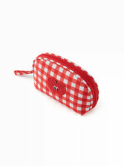 CIDER ICON GINGHAM STORAGE BAG
