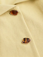 Metal Detail Collar Waistcoat