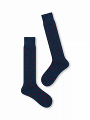 POLKA DOT OVER THE CALF SOCKS