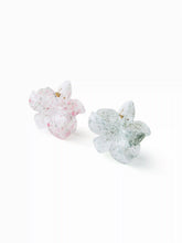 2PCS FLORAL HAIR CLAW SET