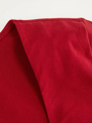 Ruched Button Through Short Sleeve Blouse