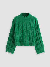 Tractor Textured High Neck Sweater