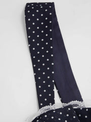 Chiffon Sweetheart Bowknot Polka Dot A-line Mini Dress Curve & Plus