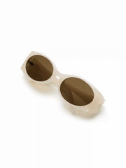 OVAL FRAME FASHION GLASSES