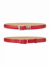 2PCS SQUARE BUCKLE BELT SET