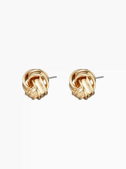 TWISTED STUD EARRINGS