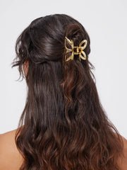 BUTTERFLY METAL HAIR CLAW