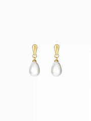 FAUX PEARL DROP EARRINGS