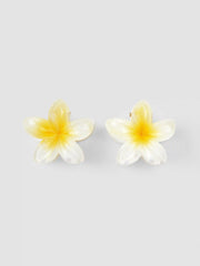 2PCS FLORAL HAIR CLAWS
