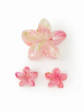 3 PCS FLOWER HAIR CLAW SET