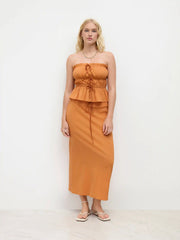 Rind Time Maxi Skirt