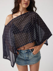 POLKA DOT CAPE
