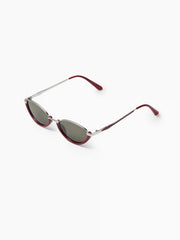 TWO-TONE FRAME CAT-EYE FASHION GLASSES
