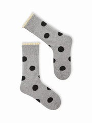POLKA DOT CREW SOCKS