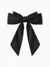 Bowknot Satin Hair Clip