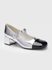 Round Toe Ballet Mary Jane Heels
