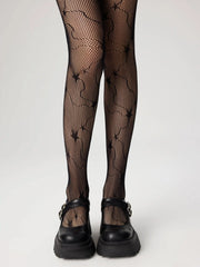 Star Pattern Fishnet Tights