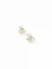 BUTTERFLY & FLOWER STUD EARRINGS