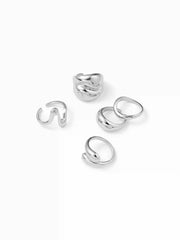 5PCS IRREGULAR RING SET
