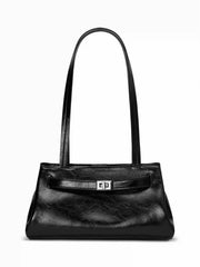 BUCKLE DECOR SHOULDER BAG