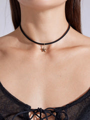 3pcs Whimsigoth Sun & Moon & Star Choker Necklace