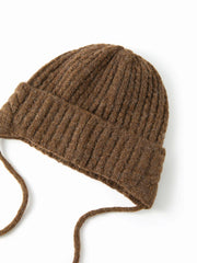 KNITTED BEANIE HAT