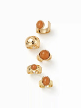 5 PCS RESIN RINGS SET