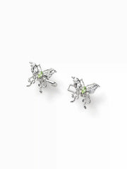 RHINESTONE BUTTERFLY BUTTON PINS FOR JEANS