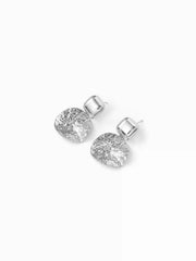 TEXTURED DROP EARRINGS