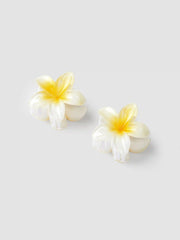 2PCS FLORAL HAIR CLAWS